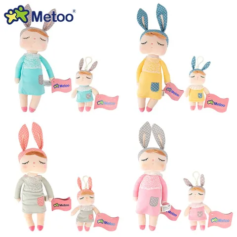 Conjunto De Brinquedos Originais Metoo Cute Rabbit Lindo Angela Recheados