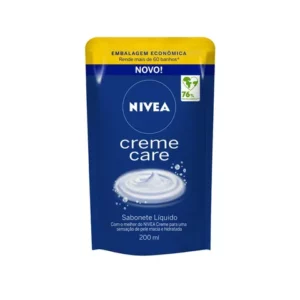 Sabonete Líquido NIVEA Creme Care Sachê Refil 200ml