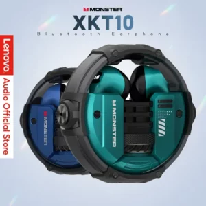 Lenovo × Monster XKT10 Fone De Ouvido Bluetooth Sem Fio Cancelamento Inteligente De Ruído De Alta Fidelidade Controle De Toque Fones 52