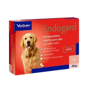 Endogard Vermífugo Cães 30kg C 2 Comprimidos Virbac