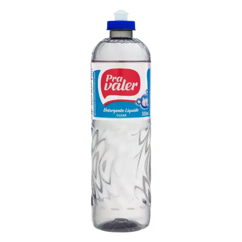 Detergente Líquido Clear Pra Valer Squeeze 500ml