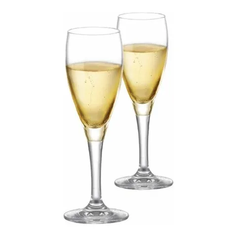 Kit Taças Champagne Arcadia Cristal Ritzenhoff 155ml 2 Pcs