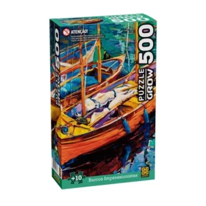Puzzle 500 peças Barcos Impressionistas