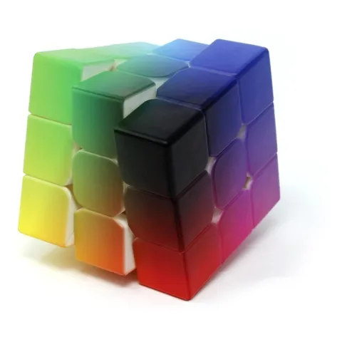 Cubo Mágico 3x3x3 Profissional RGB Personalizado Original Lubrificado