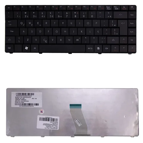 Teclado para Notebook Acer Aspire 4732Z Preto ABNT2 F3 Bluetooth
