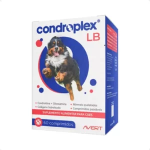Condroplex LB Suplemento Cães Avert 60 Comprimidos ORIGINAL