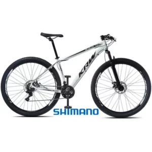 Bicicleta Aro 29 KRW Alumínio Shimano 24V Freio a Disco hidráulico S41