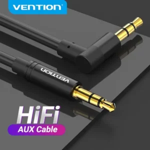 Vention 35mm Jack Aux Cable RightAngle Male to Male Stereo Audio Cable for Speaker Headphone Car AUX