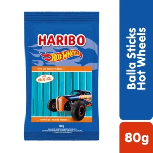 Balla Sticks Hot Wheels Blue Ice Haribo Mattel 80g