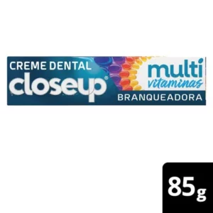 Creme Dental Closeup Multivitaminas 12 Benefícios Branqueador 85g
