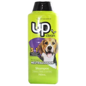 Shampoo Up Clean para Cães e Gatos Neutralizador de Odores 750ml