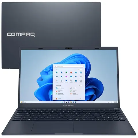 Notebook Compaq Presario 5320 Snapdragon 7c SC7180 Windows 11 Home 8GB 256GB UFS 156 Azul escuro