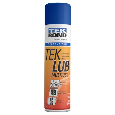 Óleo lubrificante desengripante multiuso 300 ml TEK LUB TekBond