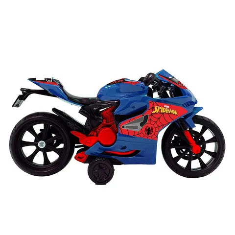Veiculo Moto Fricção do Homem Aranha Webcycle