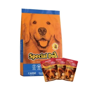 Ração Special Dog Cães Adultos Carne 15Kg Sache