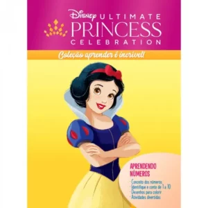 Aprender é Incrível Disney Princesas Aprendendo Números