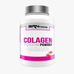 Colágeno Colagen Foods Powder 200g Sabor Morango BRNFOODS