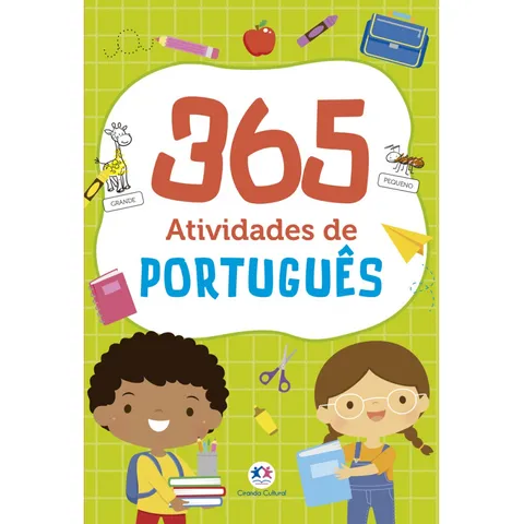 Livro 365 Atividades de Português Capa comum Ciranda Cultural