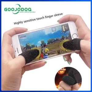 Goojodoq Controle de jogo móvel luva de dedo para jogosa