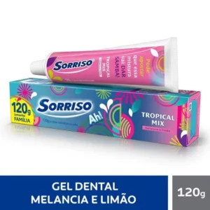 Creme Dental Sorriso Tropical Mix 120 g