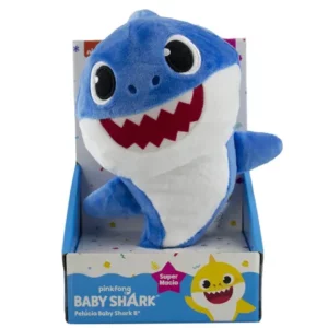 Pelúcia Super Macia Papai Tubarão Baby Shark