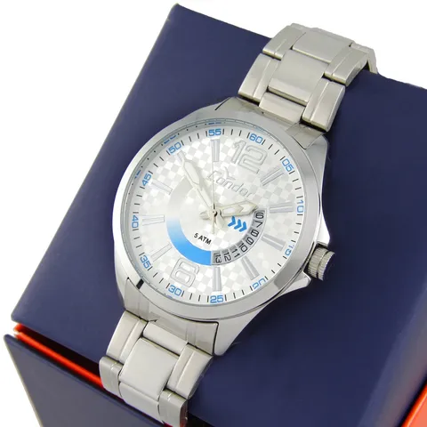 Relógio Condor Masculino Prata Co2115Vb3K