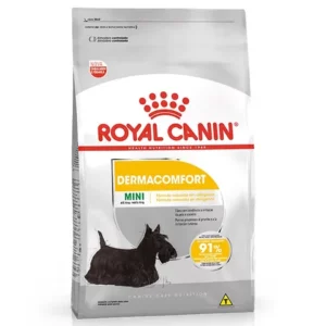 Ração Royal Canin Mini Dermacomfort para Cães Adultos ou Idosos de Raças Pequenas 75Kg