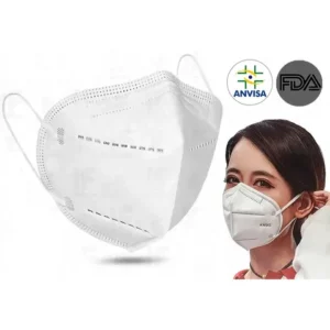 Máscara Pff2 Kn95 Branco Proteção Respiratória Medical System
