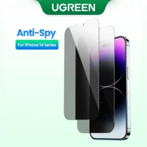 UGREEN 2PCS Protetor De Privacidade Para iPhone 14 Pro Max Vidro Temperado AntiEspião 13 Tela Telefônica