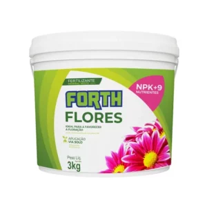 Adubo Fertilizante Forth Flores Balde 3kg