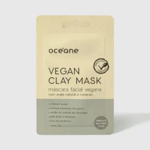 Máscara Facial Vegana com Argila de Bentônita Vegan Clay Mask 15g