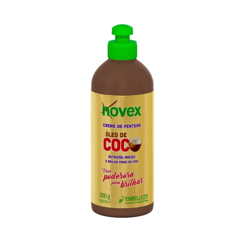 Creme Para Pentear Mega Nutritivo Oleo de Coco Novex 300ml