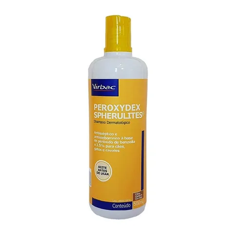 Shampoo Peroxydex Spherulites Virbac 500 Ml