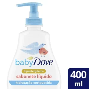 Sabonete Líquido Baby Dove da Cabeça aos Pés Hidratação Enriquecida com 400ml