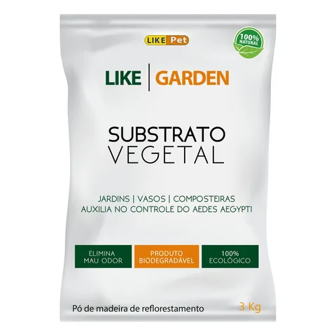 Substrato Vegetal Like Garden 3kg