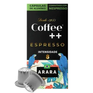 Cápsulas de Café Especial Coffee Mais Arara 10 unidades Compatível com Nespresso