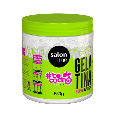 Gelatina To De Cacho Super Definição Salon Line 550g