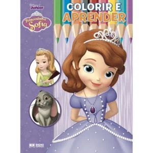 Colorir e Aprender Disney Princesinha Sofia
