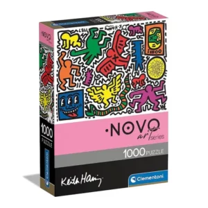 Puzzle 1000 Peças Grafite de Keith Haring Clementoni Imp