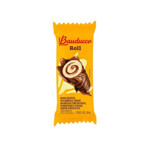 Roll Chocolate Bauducco 34g