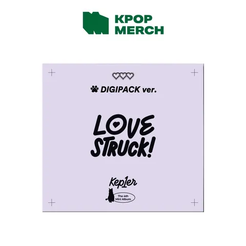 Kep1er4o Mini Álbum LOVESTRUCK _ Digipack Versão
