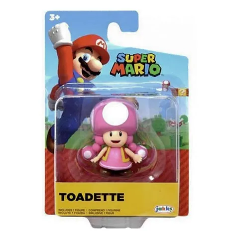 Super Mario Boneco 25 polegadas Colecionável Toadette
