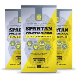 Kit 3x Spartan Polivitaminico Ultra Concentrado 60 compS Iridium Labs
