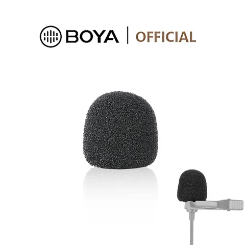 BOYA Microfone Espuma Windscreen Protector Para M1 M1 Pro De Lapela