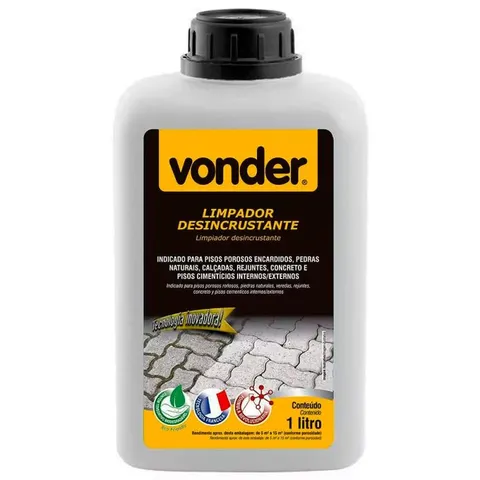 Limpador Desincrustante Biodegradável 1 Litro VONDER
