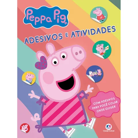 Peppa Pig Adesivos e atividades