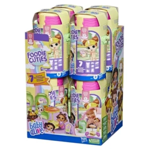 Boneca Baby Alive Foodie Cuties Garrafa Surpresa Hasbro F6970