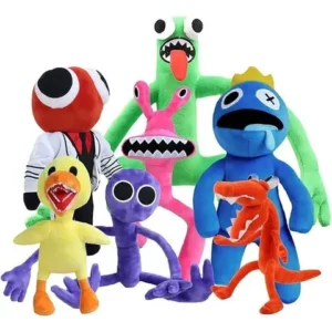 Novo Roblox Rainbow Friends Pelúcia Brinquedos Roxo Bonecos Presente Para Crianças