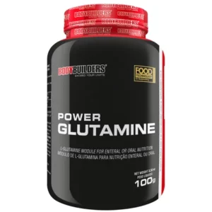 Power Glutamina 100g Para Auxiliar na Recuperação Muscular e no Fortalecimento do Sistema Imunológico Bodybuilders