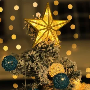 20cm Lâmpada De Natal Brilhante Com Decorações Para Casa Xmas Ornamentos Navidad Props R2W8